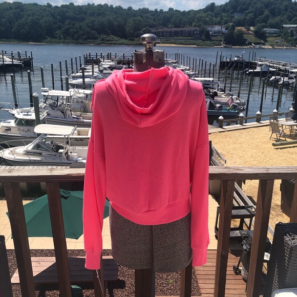 🖤🖤 M L Neon hoodie crop top style - Picture 4 of 6